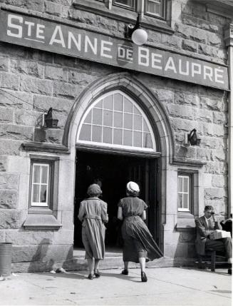 Railroad Station, Ste. Anne de Beaupre, France