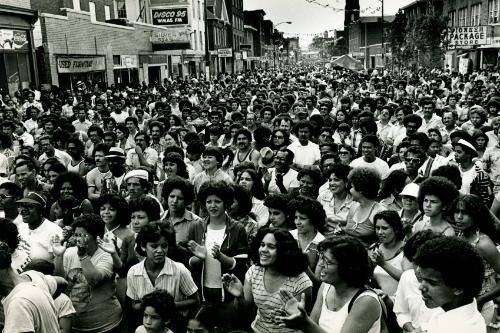 Crowd at Park Street Festival