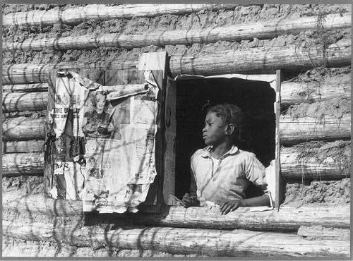 Girl at Gees Bend, Alabama