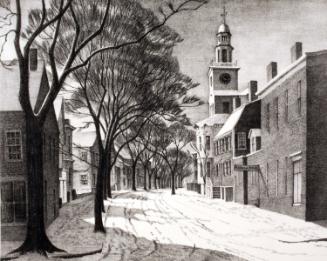 Orange Street, Winter, Nantucket