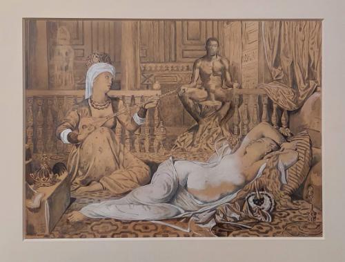 Odalisque with Slave, Restored