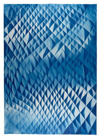 Folded Cyanotype 301