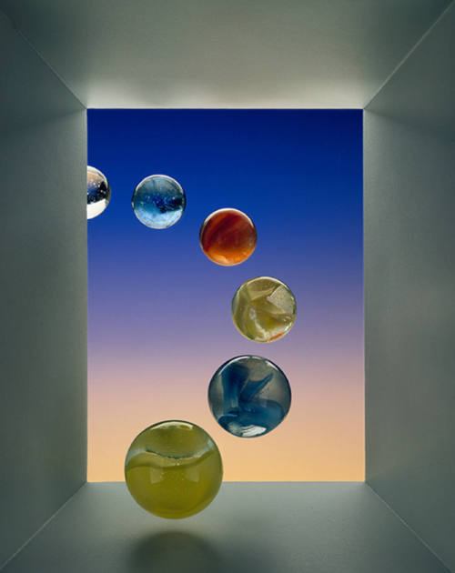 Floating Marbles