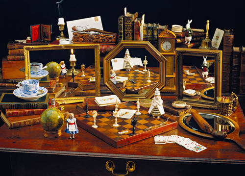 O Frabjuous Mirrors!: In Lewis Carroll's Study, the Looking Glass Reflects the Part, the Future, and the Imperfect
