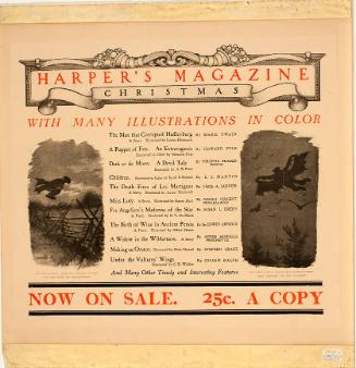 Advertisement for Harper's Magazine