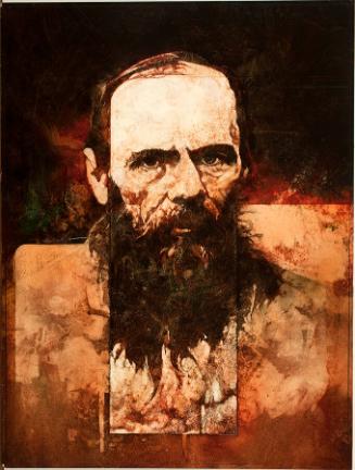 Portrait of Fyodor Dostoevsky from the Brothers Karamazov