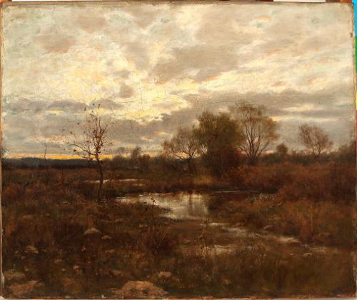Pequabuck River, Farmington, 1895