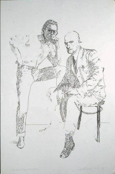 Me and Mayakovsky (Study)