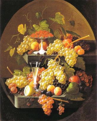 Fruit and Wine Glass