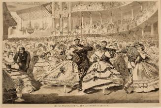 The Great Russian Ball at the Academy of Music (For Harper's Weekly, November 5, 1863)