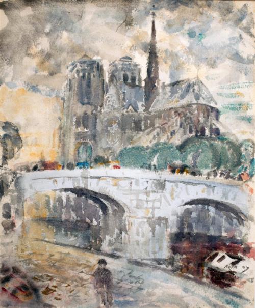 Marin,NotreDame,Paris,1950.24