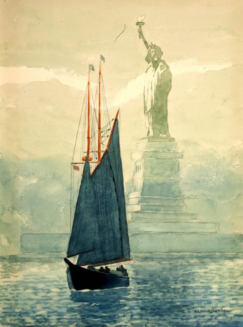 Gordon,Arthur,StatueofLiberty,1991.44