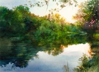 McQuillan,Jean,River Sunset,2010.11