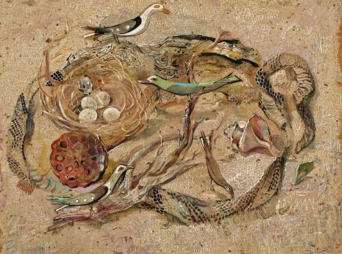 Coniff,Estelle,StillLifewithSnakeSkin,1963.01