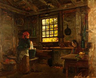 Enneking,JohnJoseph,Old Colonial Wash Kitchen,1965.08