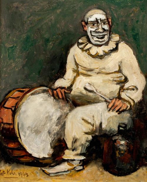 Kuhn,Walt,Clown with Drum and Jug,1948.17